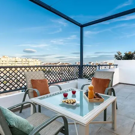 Luxury Penthouse Mountain Sea Views Puerto Banus Appartement Marbella